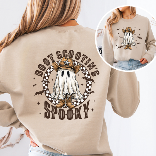 Boot Scootin’ Spooky Crewneck