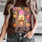 Cute Concha & Butterfly Graphic T-Shirt