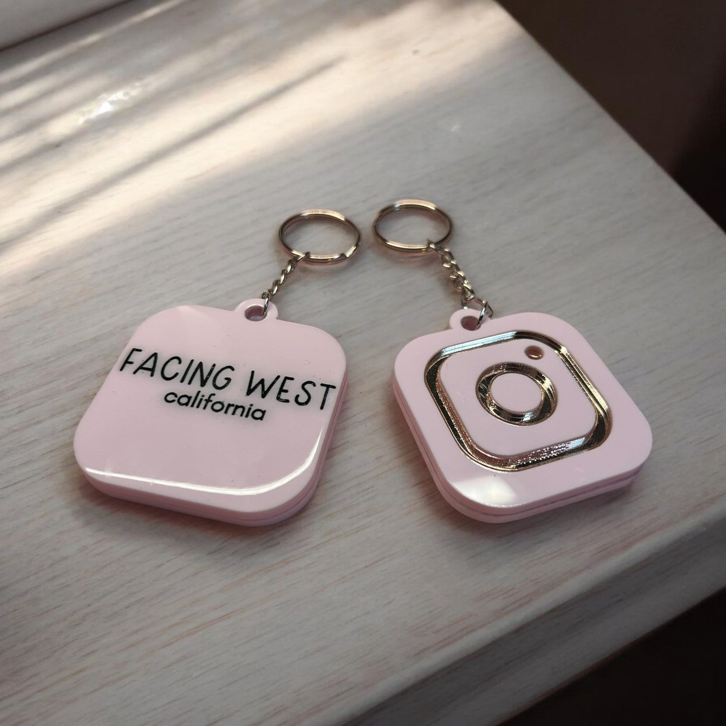 NFC Keychain, Digital Business Card, Custom Acrylic Keychain