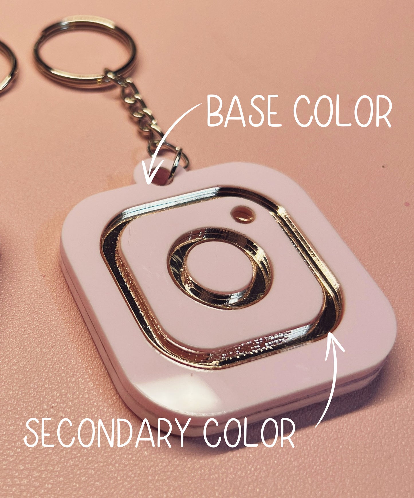 NFC Keychain, Digital Business Card, Custom Acrylic Keychain